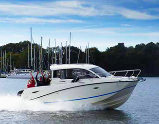 La vedette d'Iles et rivages pour une croisière premium dans le Golfe du Morbihan Croisière premium Golfe du Morbihan la vedeete d'Iles et rivages